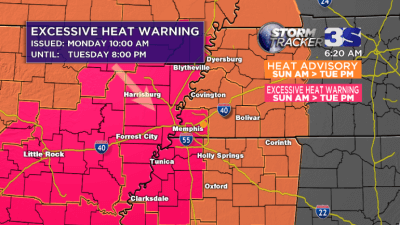 map of heat