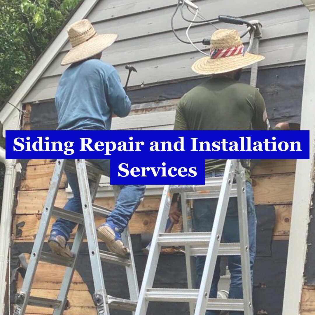 Siding Repair and Installation Services- No Limit Roofing