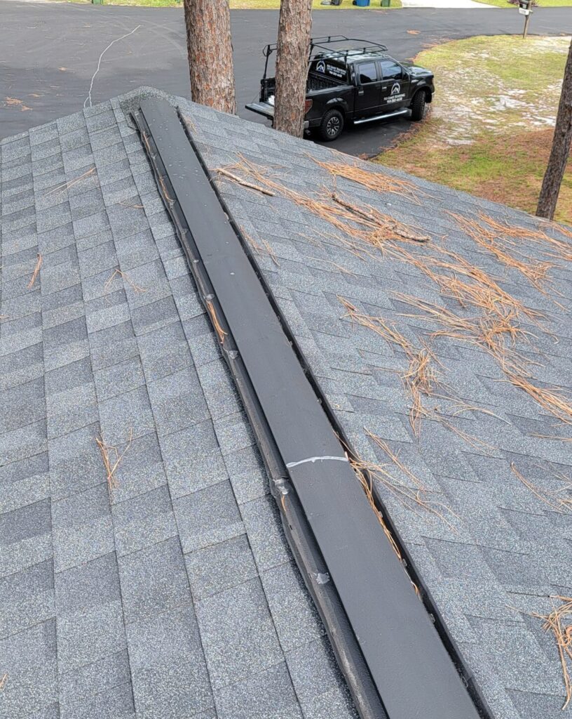 roof ventilation problems on Wilmington coastal home