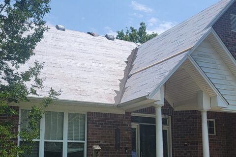 roof underlayment install new roof in Wilmington nc